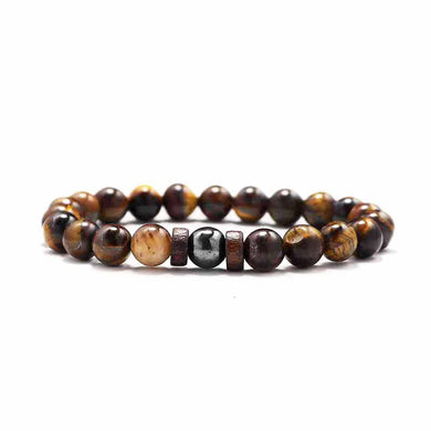 NIUYITID Natural Stone Beads Bracelet
