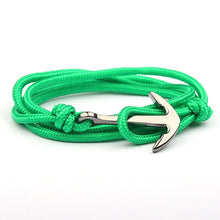 Load image into Gallery viewer, NIUYITID Gun Black Color Anchor Bracelet Men