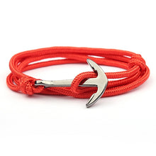 Load image into Gallery viewer, NIUYITID Gun Black Color Anchor Bracelet Men