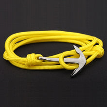 Load image into Gallery viewer, NIUYITID Gun Black Color Anchor Bracelet Men