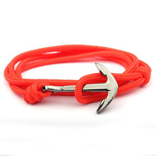 Load image into Gallery viewer, NIUYITID Gun Black Color Anchor Bracelet Men