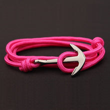 Load image into Gallery viewer, NIUYITID Gun Black Color Anchor Bracelet Men