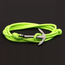 Load image into Gallery viewer, NIUYITID Gun Black Color Anchor Bracelet Men