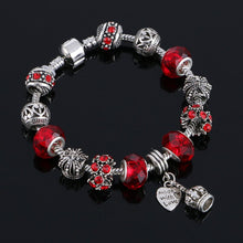 Load image into Gallery viewer, RED CRYSTAL BRACELET